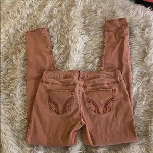 Rust Hollister Super Skinny STRETCH jeans 5/w27